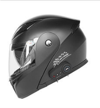 Casque de moto Bluetooth Le casque de moto est livré avec FM