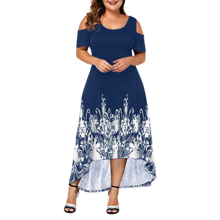 Festa à noite verão plus size maxi vestido feminino xl curto