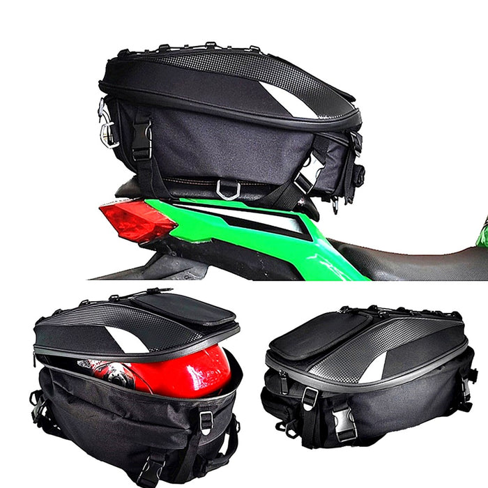 Borsa posteriore per vagone moto per motociclista