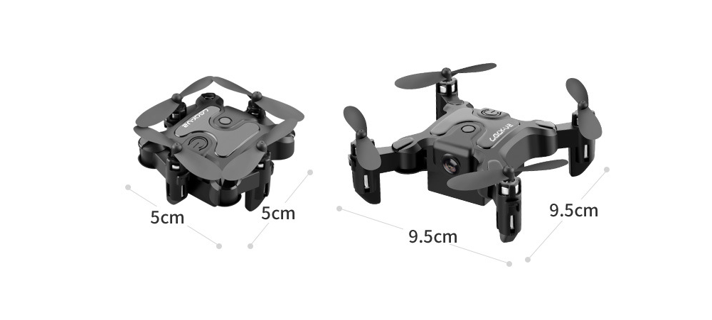 Mini dron plegable
