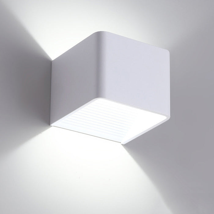 Candeeiro de parede LED quadrado para iluminação interior