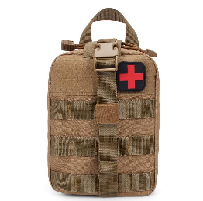 Trousse de premiers secours tactique, sac de taille, sac à main de survie et de sauvetage d'urgence, pochette de premiers secours en Camping, sac de Patch