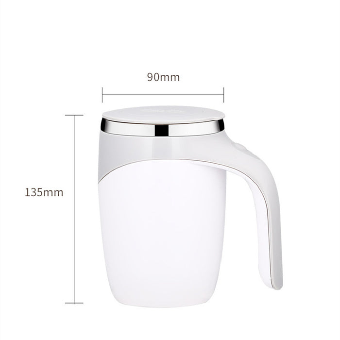 Tazza di agitazione automatica modello ricaricabile Tazza di caffè Tazza di agitazione elettrica di alto valore Tazza di acqua magnetica rotante per frappè pigro