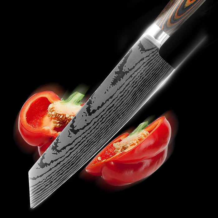 Pattern Steel Kitchen Knife Chef