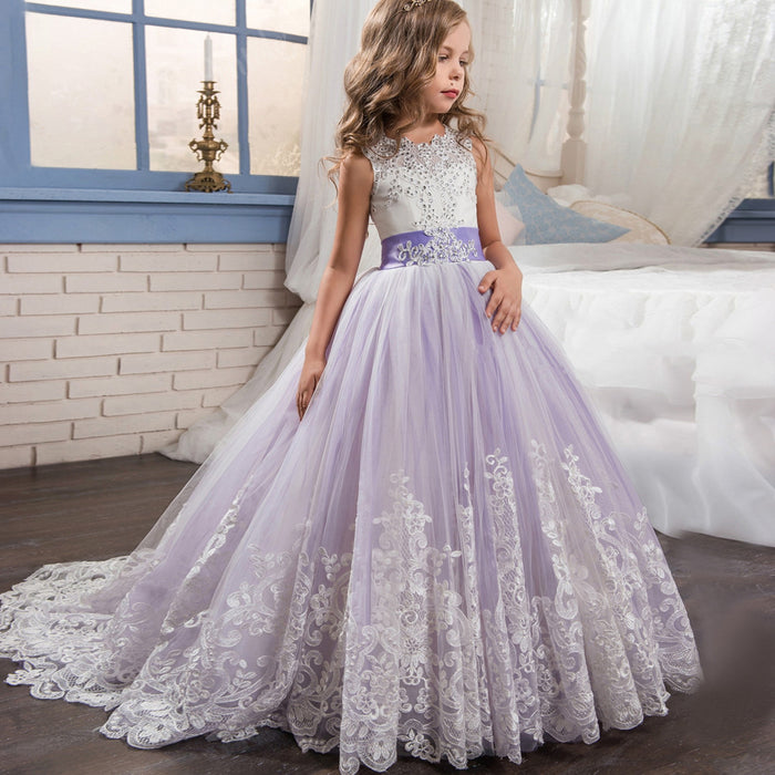 Girl Dress Princess Wedding Dress Children