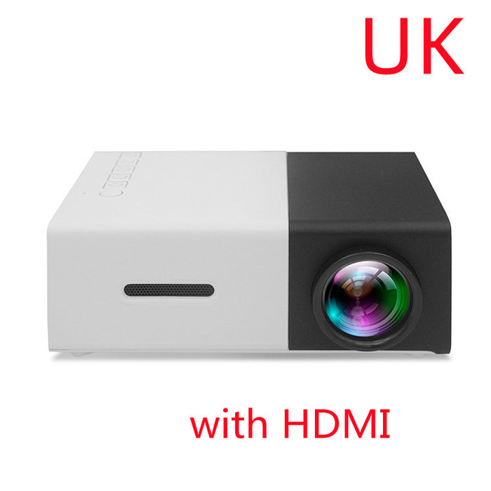 Projecteur Portable 3D Hd Led, cinéma maison, HDMI, Audio Usb, Mini projecteur Yg300