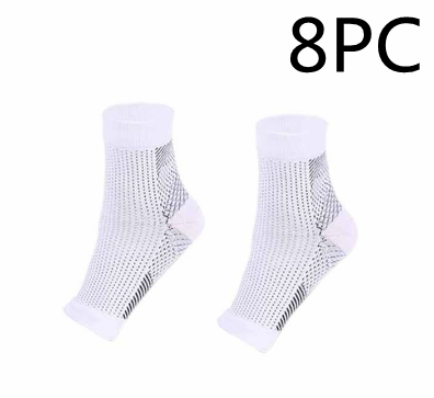 Hommes femmes Anti Fatigue Compression pied manchon pied cheville chaussettes de Compression