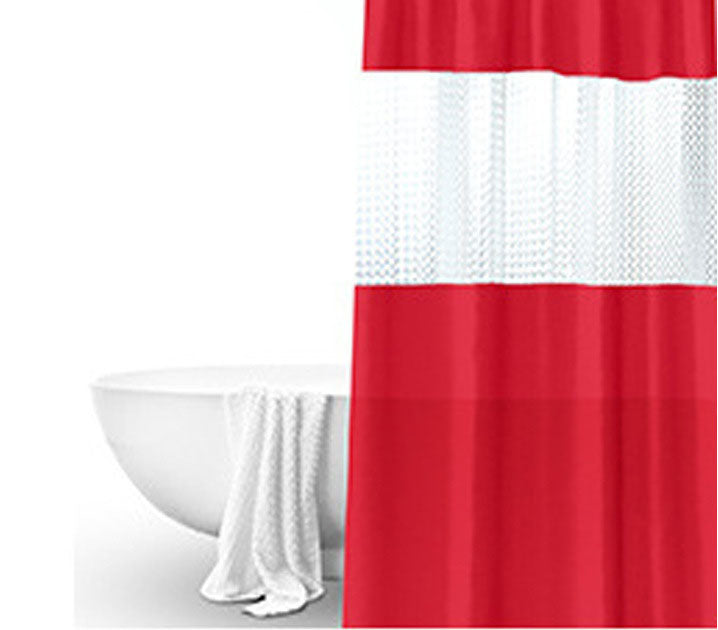 Empalme translúcido impermeable a prueba de moho baño baño ducha cortina de partición