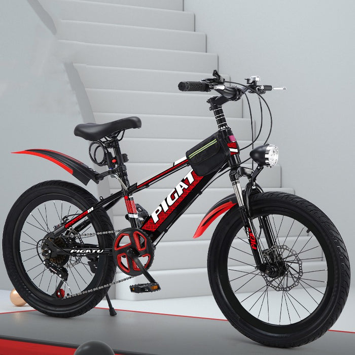 Vélo de montagne à vitesse variable à absorption des chocs pour enfants