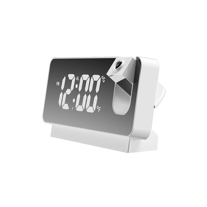 Réveil de Projection 3D LED, affichage miroir avec fonction Snooze, pour maison, chambre à coucher, bureau, horloge de Table, nouveau