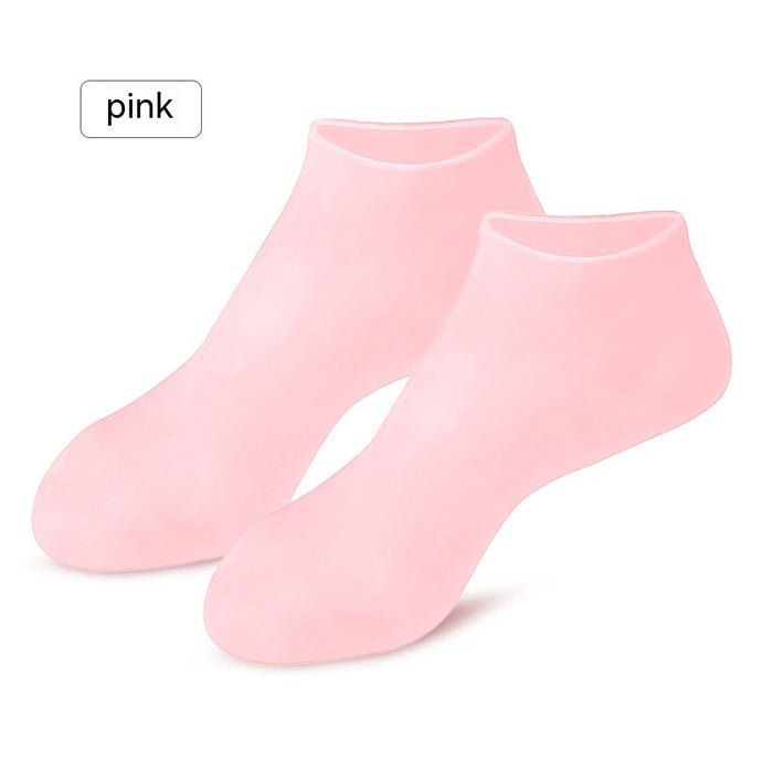 Chaussettes élastiques pour soins de la peau des pieds