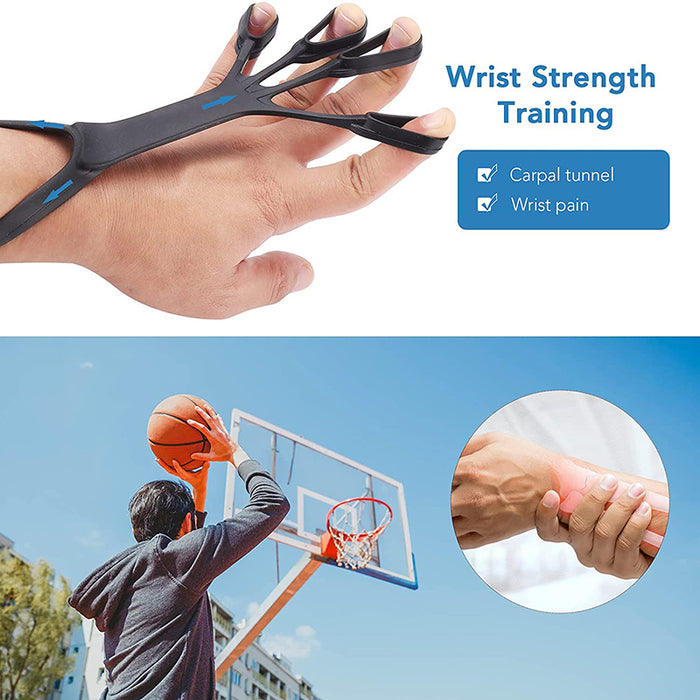 Finger-Übungsstrecker, Arthritis-Handgriff-Trainer, stärkt das Rehabilitationstraining, um Schmerzen zu lindern