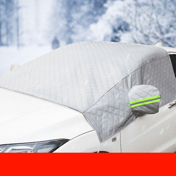 Cubierta de nieve antiescarcha y anticongelante magnética para engranajes de nieve de automóviles en invierno