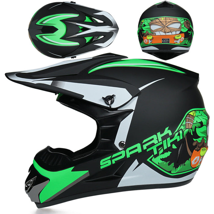 Capacete off-road para motocicleta Capacete off-road pequeno