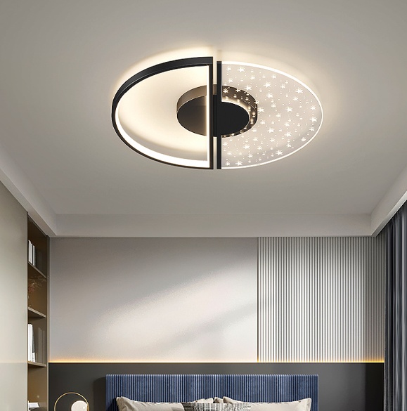 Nouveau LED plafonnier moderne Simple et léger luxe chambre