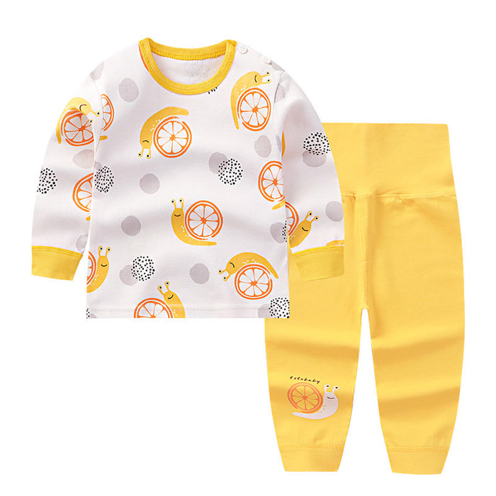 Ropa de otoño para bebé, traje, ropa interior de algodón para bebé