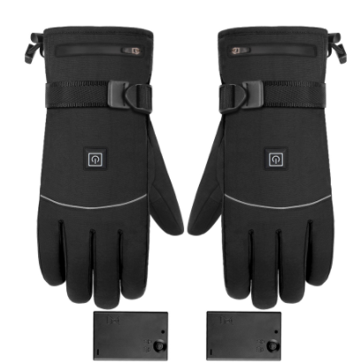 Winter Electric Motorcycle Heated  Touch Screen Gloves