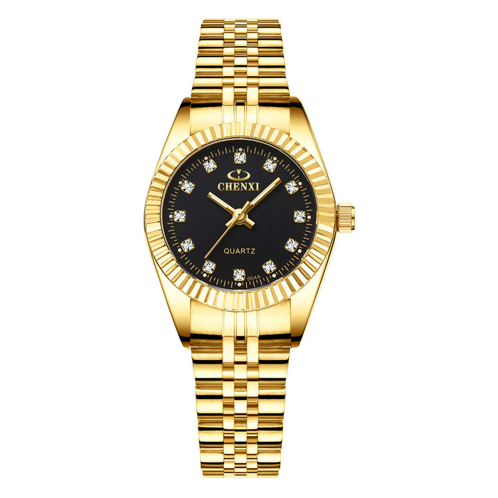 Golden couple watch men