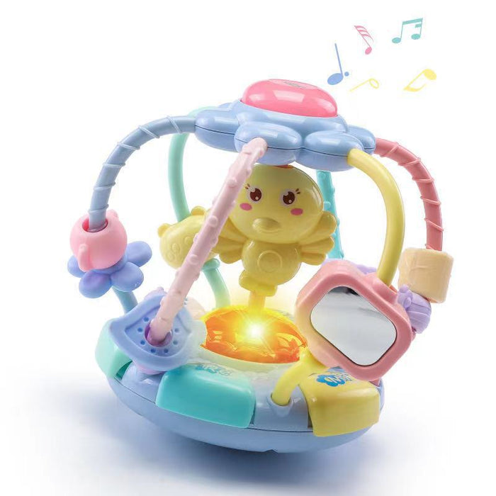 Baby-Rasselspielzeug Beißring Baby-Griff-Training Leuchtspielzeug