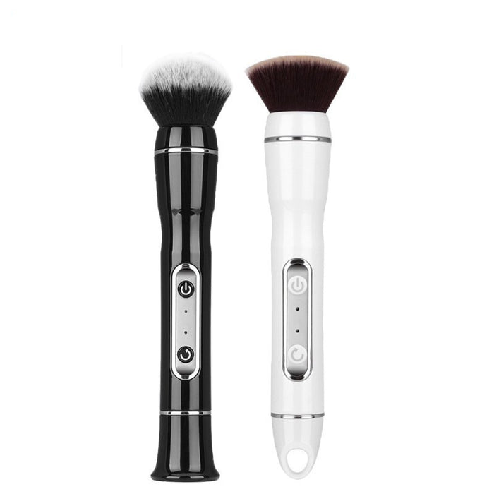 Electric makeup brush, automatic fiber hair foundation blusher brush, multifunctional beauty tools