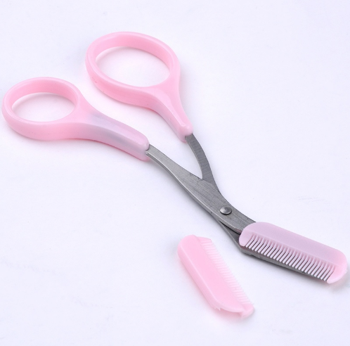 Beauty Tools Eyebrow scissors with eyebrow comb