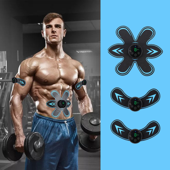 Muscle sticker fitness equipment for home