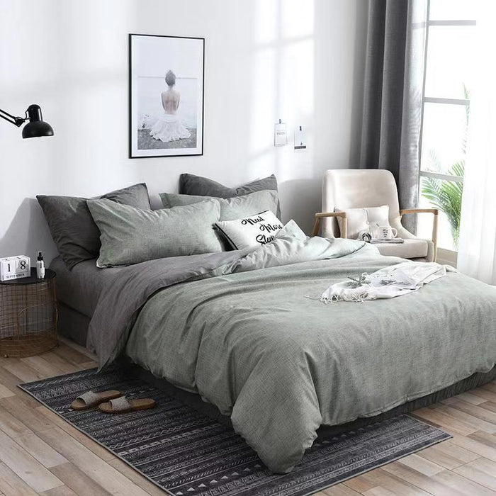 Four-piece bed linen for home textiles with high sales value