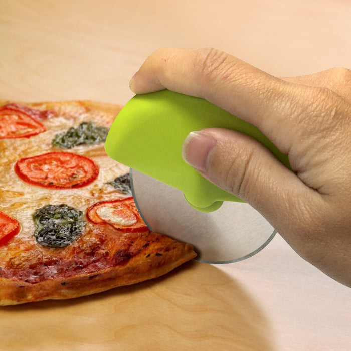 Kitchen helper pizza wheel knife