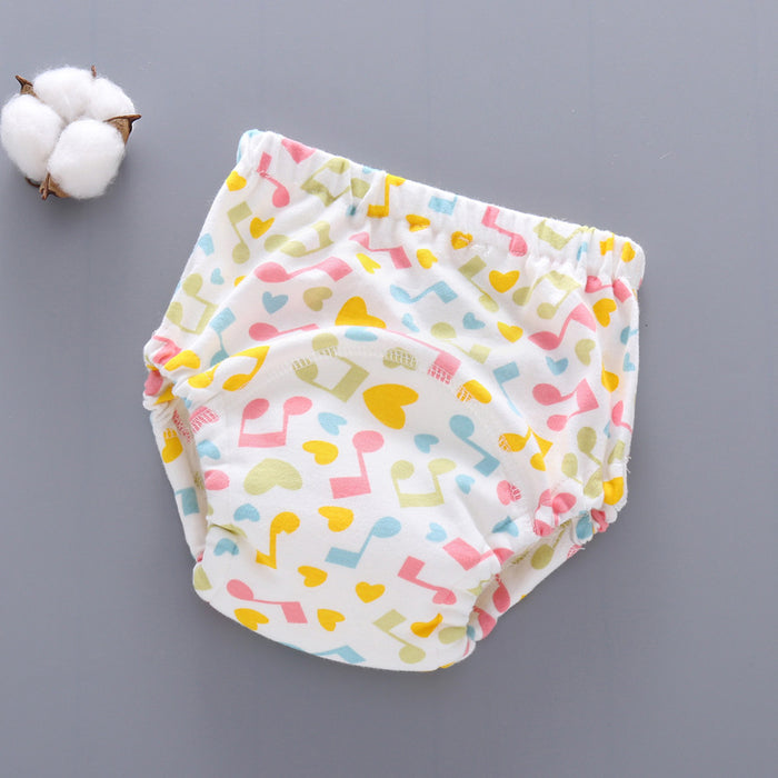 Baby washable 6-layer gauze training pants