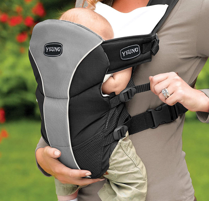 Breathable Double Shoulder Baby Carrier Four Seasons Multifunctional Baby Products Hold Baby Artifact