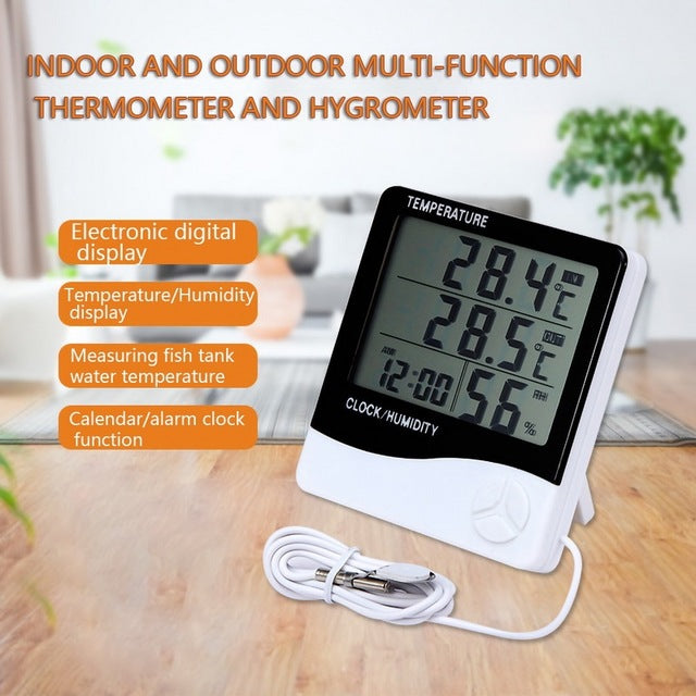 Elektronischer Temperatur- und Luftfeuchtigkeitsmonitor