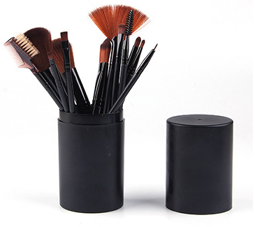 Make-up brush set 12 make-up brushes