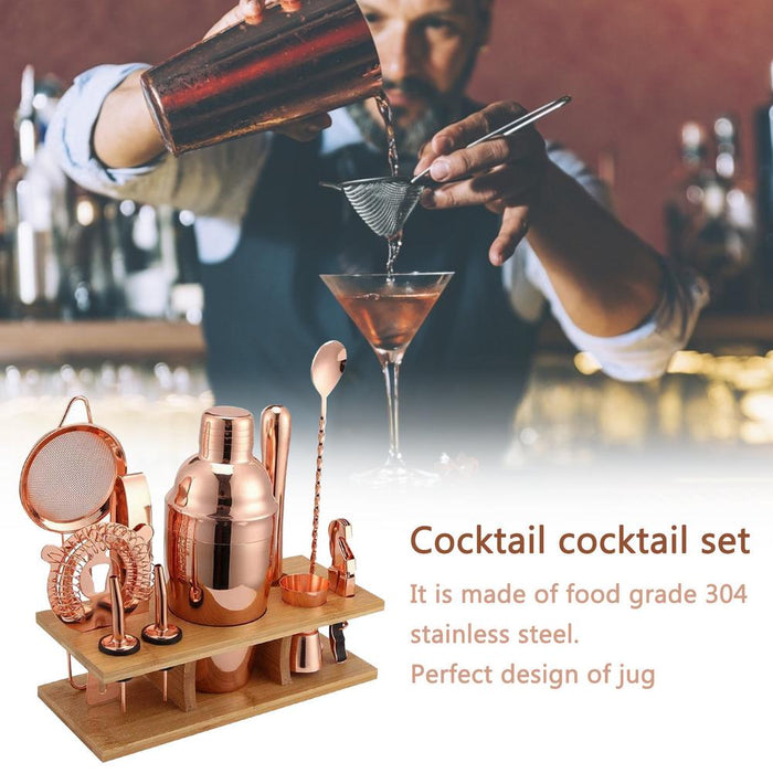 Cocktail Shaker Set 11 Piece Bartender Set for Mixer Wine Martini