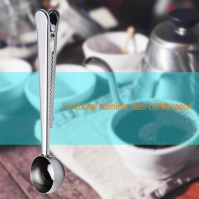 Tee Kaffee Messlöffel Scoop mit Clip Kitchen Supply Powder