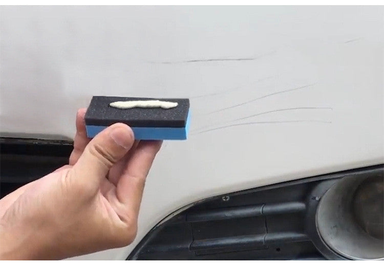 Car scratch repair artifact to remove scratches polishing wax