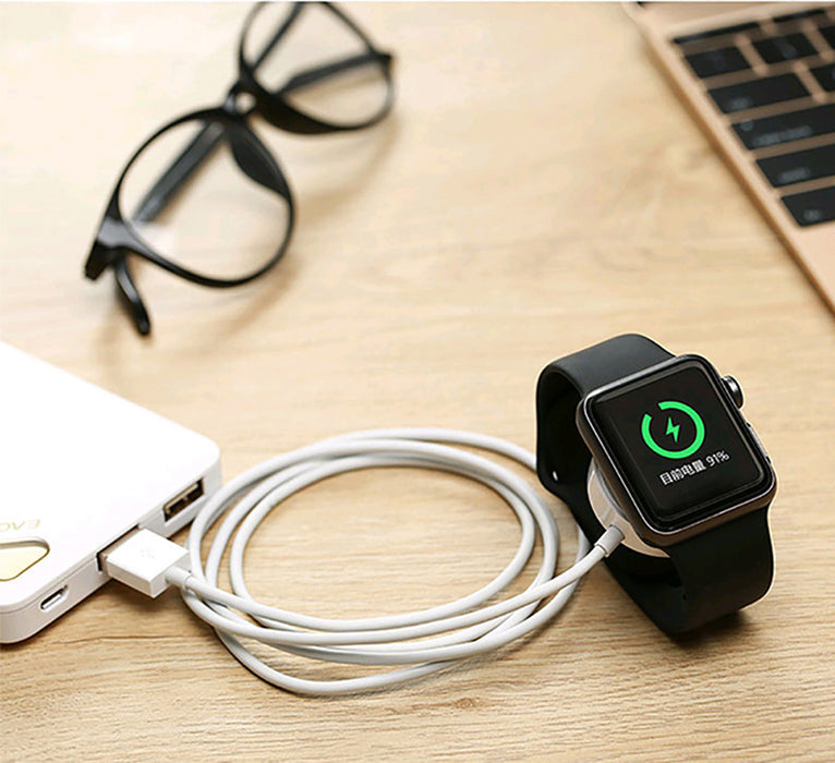 Compatible with Apple, USB Portable Watch Wireless Charger