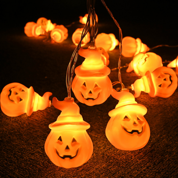 Home Decor LED Kürbis Lichterkette Halloween Lichterkette