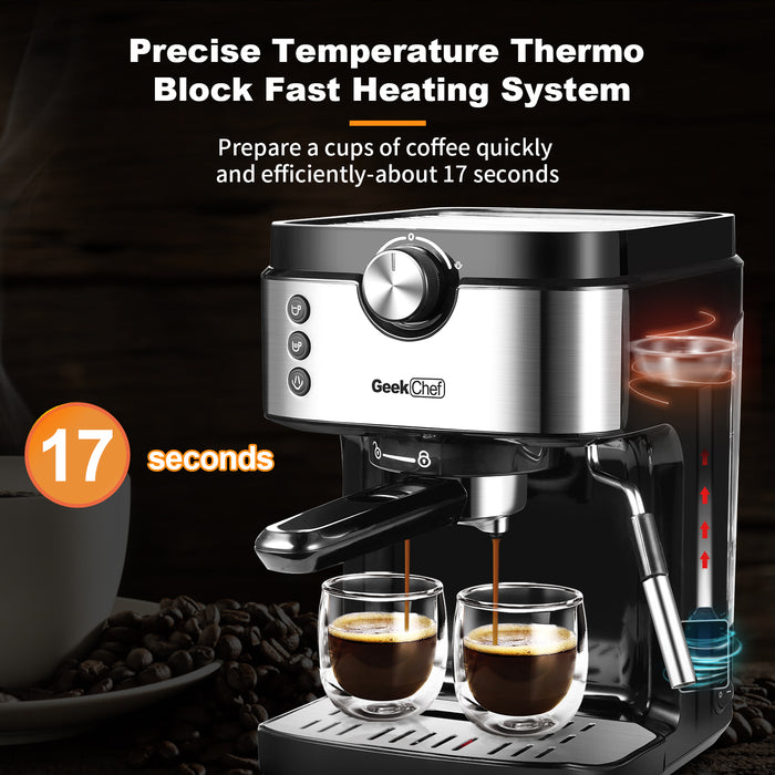 Espressomaschine 20 Bar Kaffeemaschine Maschine